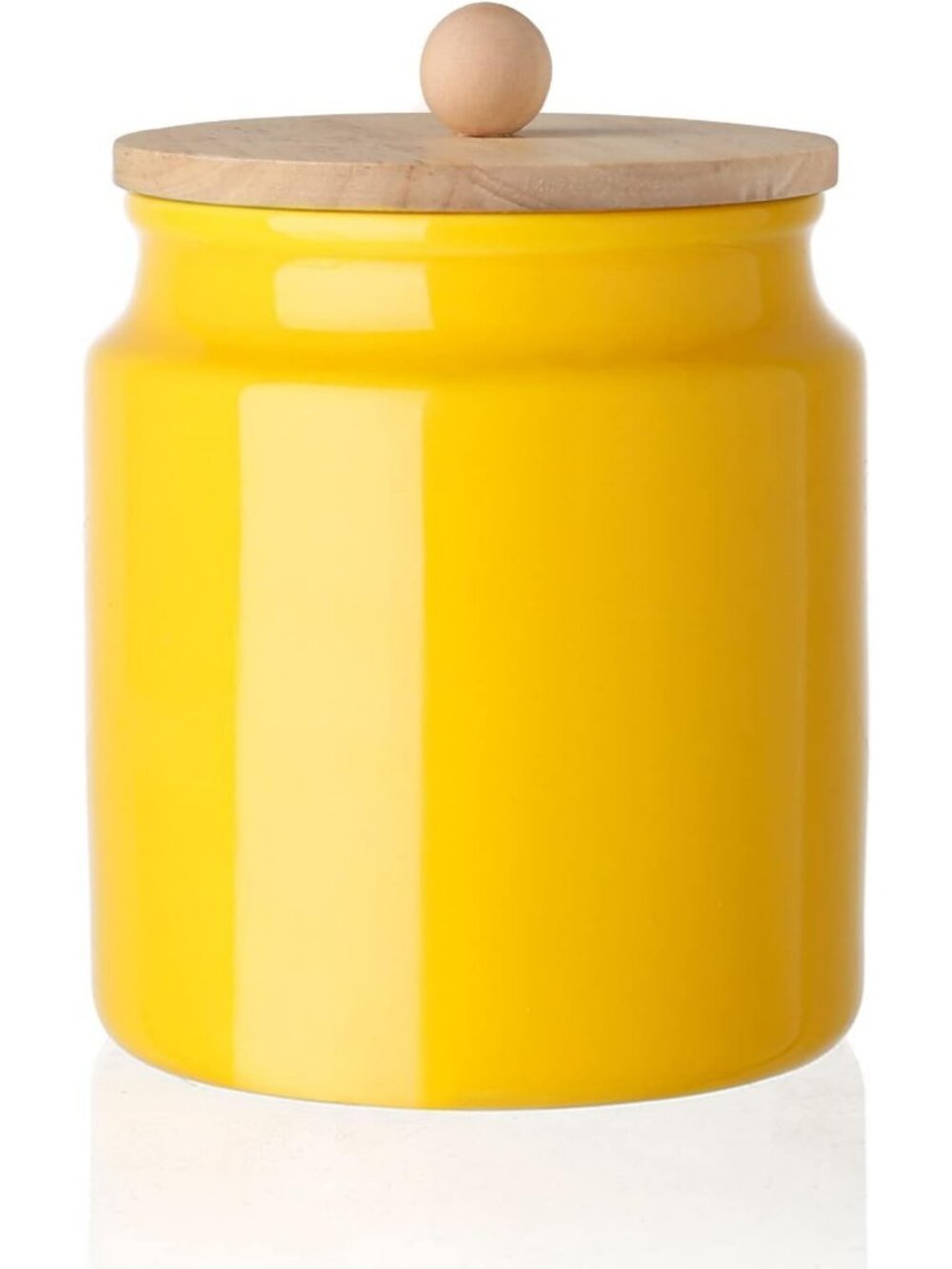 Airtight Ceramic Kitchen Canisters Set - 28oz Porcelain Food Storage Jars